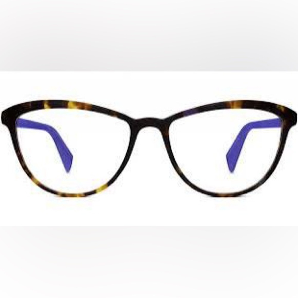 Warby Parker Louise Frames in Violet Magnolia - Picture 2 of 11